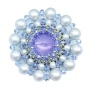 Брошь Ducharme Cinderella Dream Dove Grey Lilac Брошь Ducharme Cinderella Dream Dove Grey Lilac